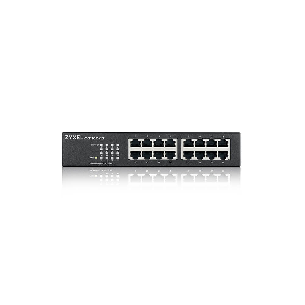 Zyxel GS1100-16 Fara management Gigabit Ethernet (10/100/1000)