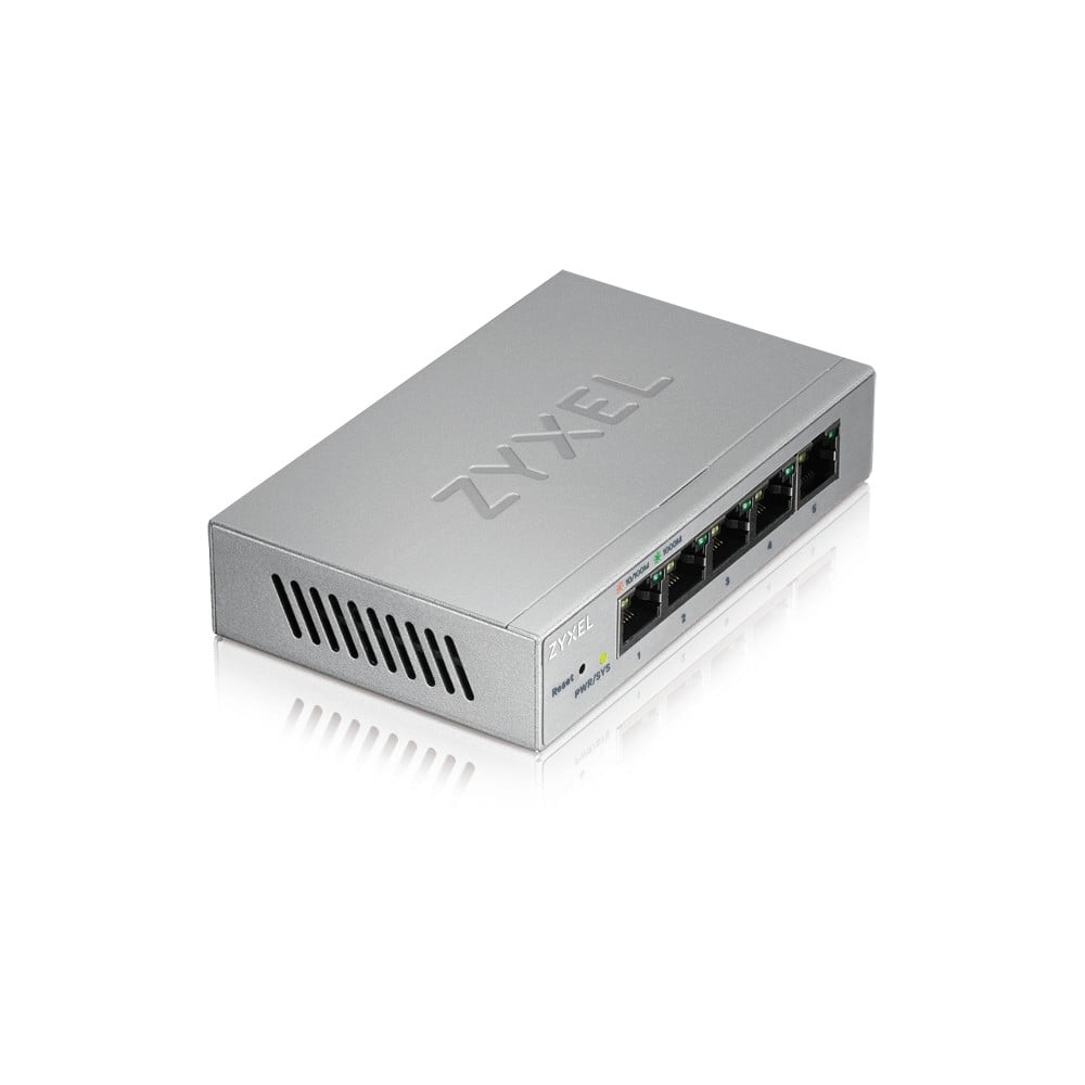 ZyXEL GS1200-5-EU0101F – Zyxel GS1200-5 Gestionate Gigabit Ethernet (10/100/1000) Argint Zyxel GS1200-5 Gestionate Gigabit Ethernet (10/100/1000) Argint – ZyXEL GS1200-5-EU0101F