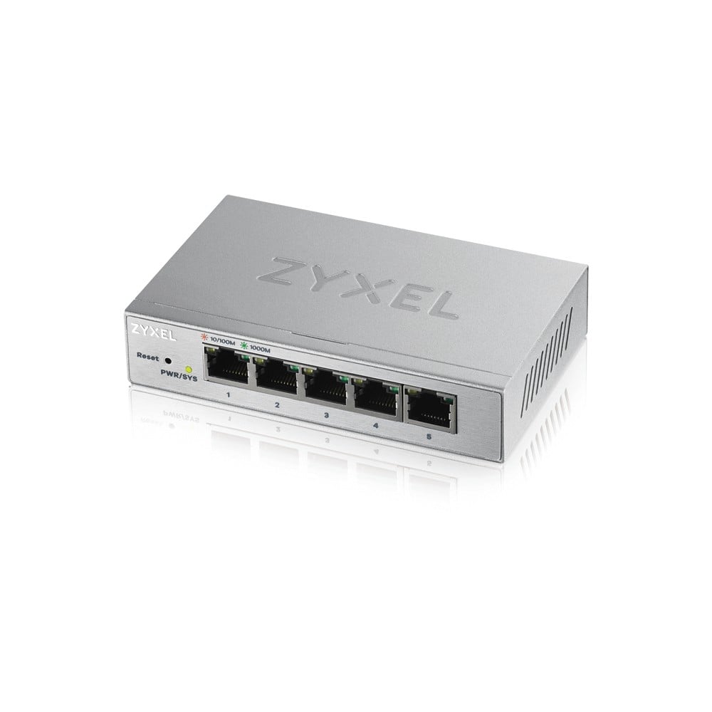 ZyXEL GS1200-5-EU0101F – Zyxel GS1200-5 Gestionate Gigabit Ethernet (10/100/1000) Argint Zyxel GS1200-5 Gestionate Gigabit Ethernet (10/100/1000) Argint – ZyXEL GS1200-5-EU0101F