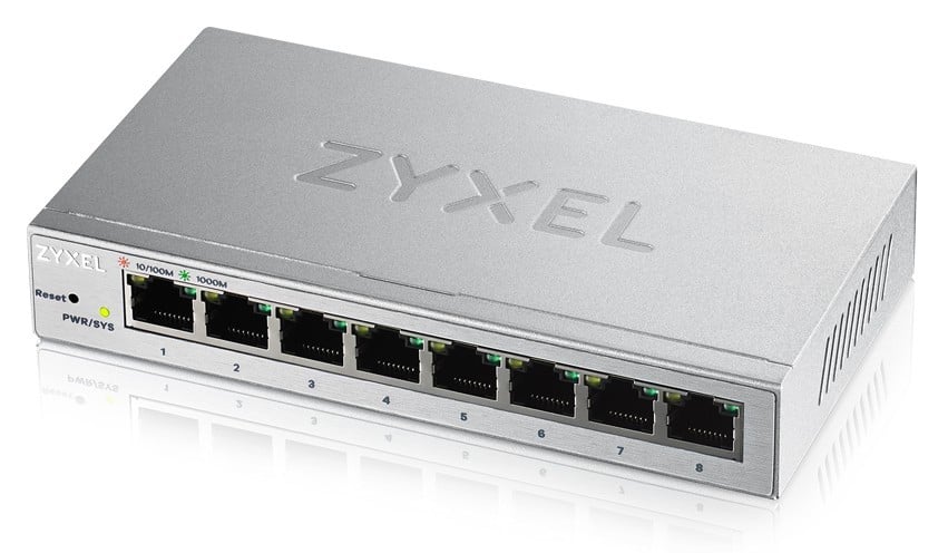 ZyXEL GS1200-8-EU0101F – Zyxel GS1200-8 Gestionate Gigabit Ethernet (10/100/1000) Argint Zyxel GS1200-8 Gestionate Gigabit Ethernet (10/100/1000) Argint – ZyXEL GS1200-8-EU0101F