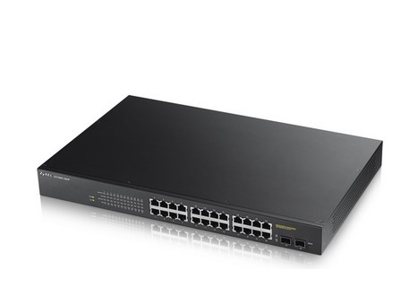 ZyXEL GS190024HPV2-EU0101F – Zyxel GS1900-24HP Gestionate Gigabit Ethernet (10/100/1000) 1U Negru Zyxel GS1900-24HP Gestionate Gigabit Ethernet (10/100/1000) 1U Negru – ZyXEL GS190024HPV2-EU0101F