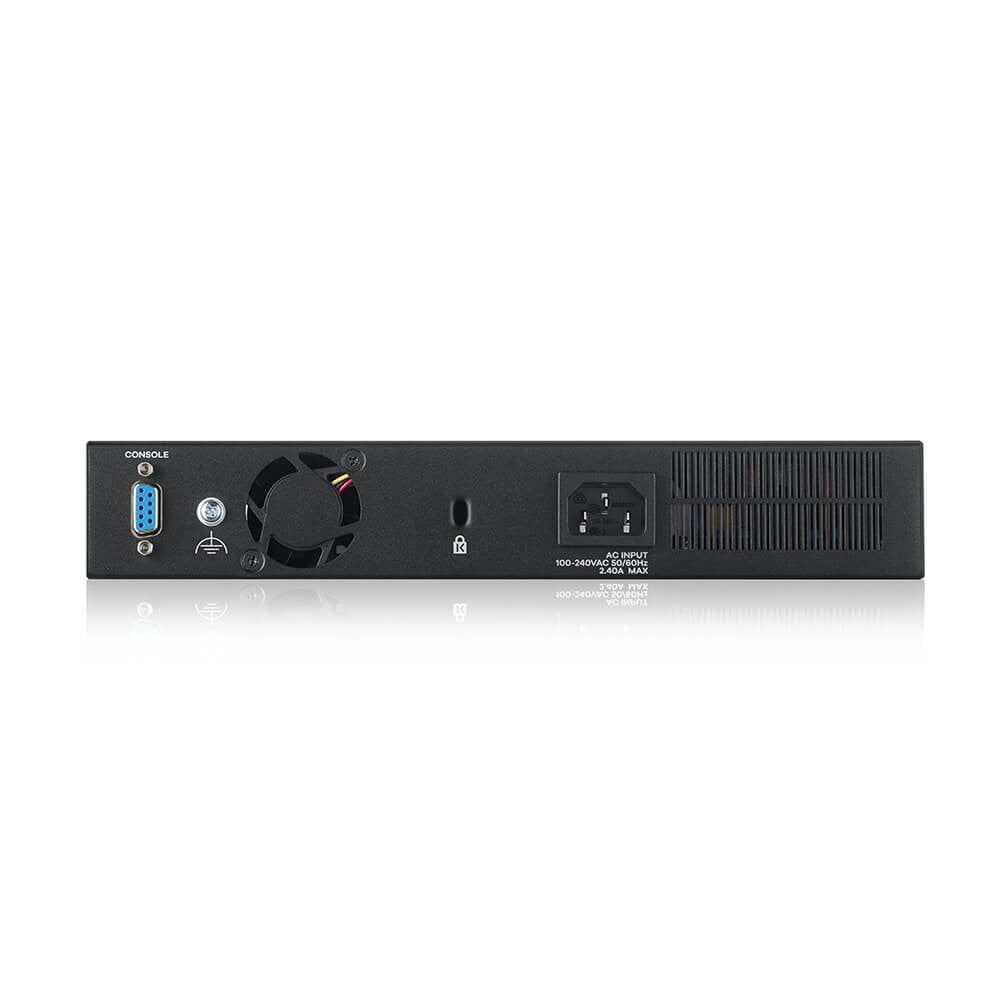 Zyxel GS2220-10HP-EU0101F switch-uri Gestionate L2 Gigabit Ethernet (10/100/1000) Power over Ethernet (PoE) Suport Negru – ZyXEL GS2220-10HP-EU0101F