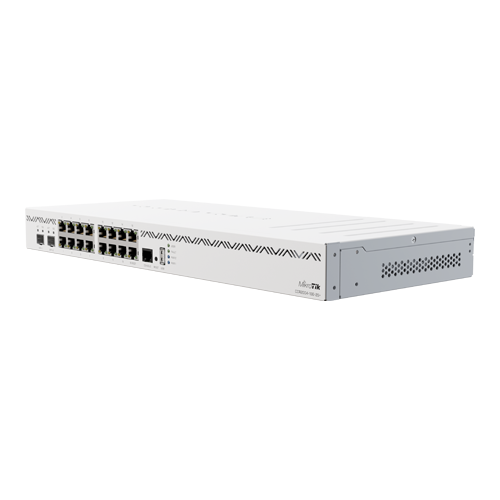 Cloud Core Router, 16 x Gigabit, 2 x SFP+, RouterOS L6, 1U - MikroTik CCR2004-16G-2S+
