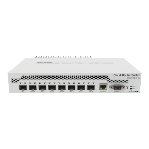 Management Switch 1 x Gigabit, 8 x SFP+ - Mikrotik CRS309-1G-8S+IN