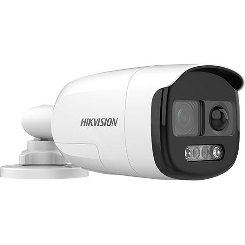 ColorVu - Camera Analog 4K cu PIR 11 m, lentila 2.8mm, WL 40 m, Audio, Alarma, IP67 - HIKVISION DS-2CE12UF3T-PIRXO-2.8mm