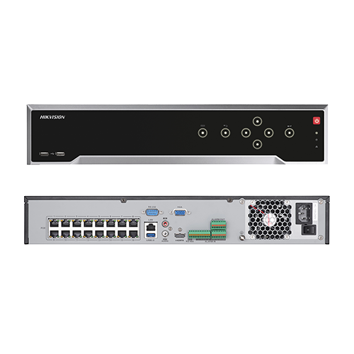 NVR 4K, 32 canale 12MP +16 porturi POE- HIKVISION DS-7732NI-I4-16P