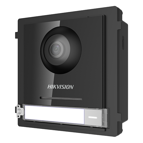 Modul Master conectare 2 fire, camera video 2MP fisheye si un buton apel  - HIKVISION DS-KD8003-IME2