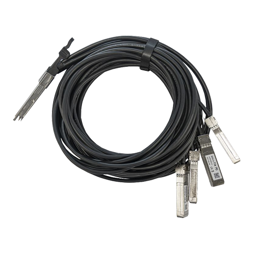 Cablu QSFP+ 40G tip split 4 legaturi 10G SFP+ - Mikrotik Q+BC0003-S+