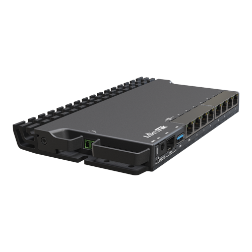 Router 1 x 2.5Gbit, 7 x Gigabit, 1 x SFP+, RouterOS L5 - MikroTik RB5009UG+S+IN