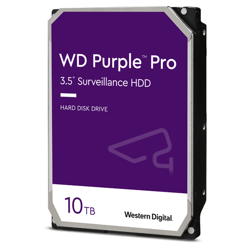 Hard disk 10TB - Western Digital PURPLE PRO WD101PURP