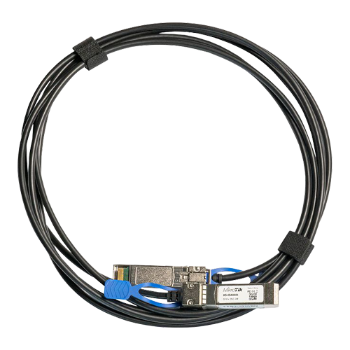 Cablu SFP/SFP+/SFP28 1/10/25G 1m - Mikrotik XS+DA0001