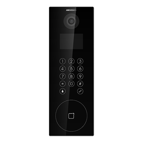 Panou exterior videointerfon TCP/IP pentru blocuri si spatii birouri, control acces integrat cu card sau cod PIN - HIKVISION DS-KD8103-E6 – HIKVISION DS-KD8103-E6