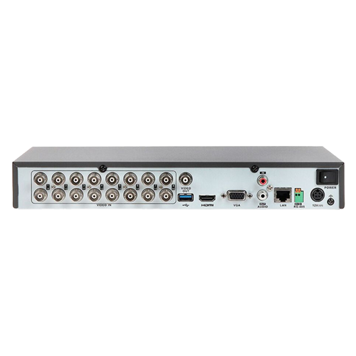 DVR AcuSense 16 ch. video 4MP, Analiza video, 1 ch. audio - HIKVISION iDS-7216HQHI-M1-S