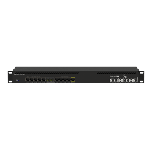 RB2011iL-RM | Mikrotik | Router 5 x Fast Ethernet, 5 x Gigabit, 1 x PoE, RouterOS L4, 1U - Mikrotik RB2011iL-RM Router 5 x Fast Ethernet, 5 x Gigabit, 1 x PoE, RouterOS L4, 1U - Mikrotik RB2011iL-RM